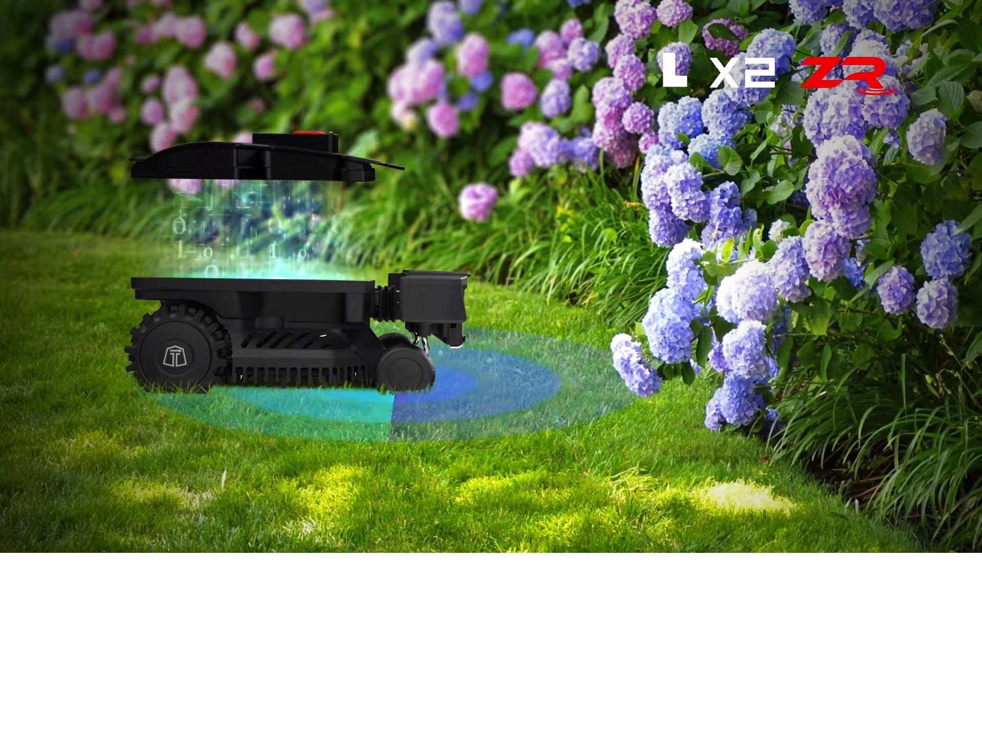 NEXTtech L X2 ZR 1000m2 mowing robot with radars Mowing width 18 cm