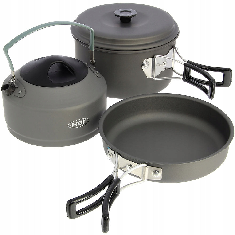 NGT Set pot frying pan tourist kettle