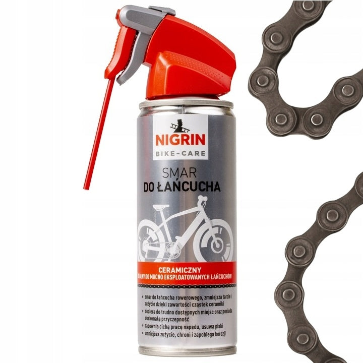 NIGRIN Bicycle Chain Grease CERAMIC Spray 200 ml GERMAN