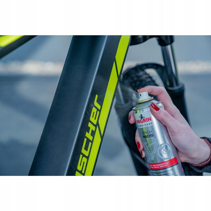 NIGRIN Motorcycle Bike Wax PRESERVES and PROTECTS 300 ml Spray Brand Nigrin