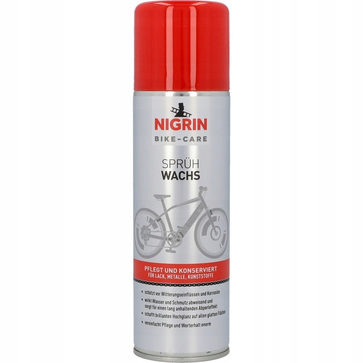 NIGRIN Motorcycle Bike Wax PRESERVES and PROTECTS 300 ml Spray EAN (GTIN) 4008153602528