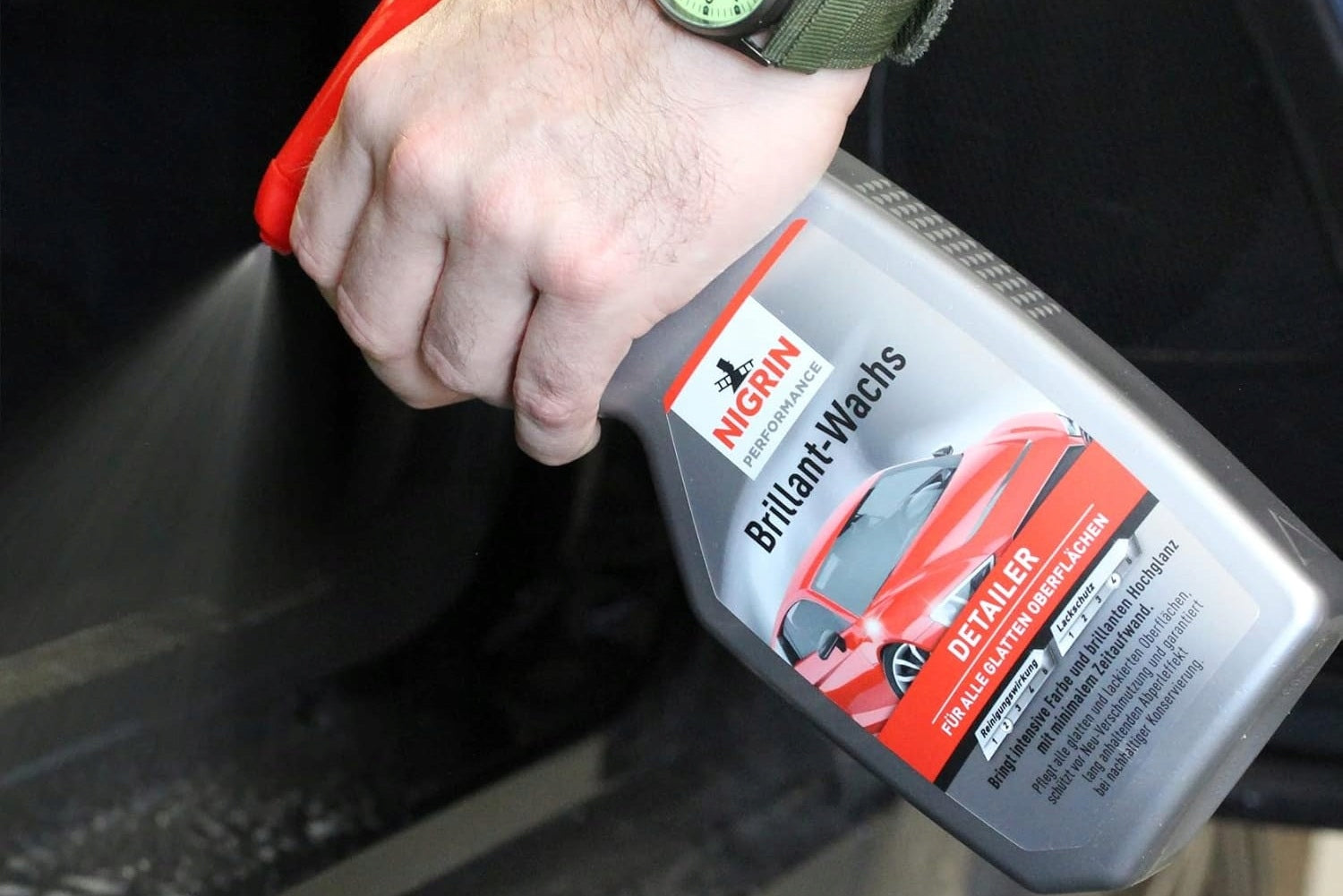 NIGRIN QUICK DETAILER Universal Liquid Car Wax 500 ml Manufacturer's catalog number 72975