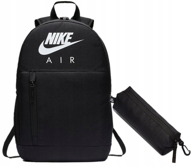 NIKE SCHOOL BACKPACK WITH PENCIL CASE FOR SCHOOL SET BLACK CITY BA6032-010