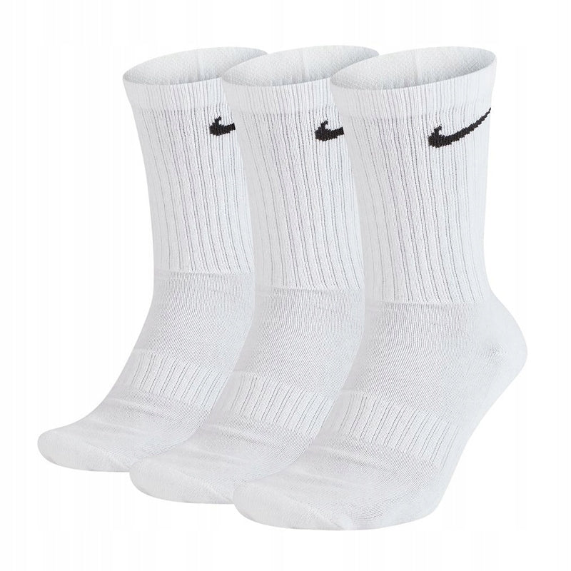 NIKE Socks White 3Pack Size 42-46, NIKE Socks for Sports