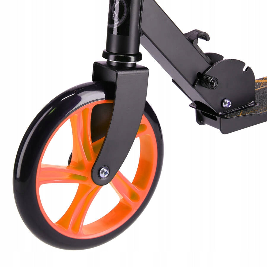 NILS City Scooter Folding Large Wheels 200mm Youth Adjustable Kind two-wheeled