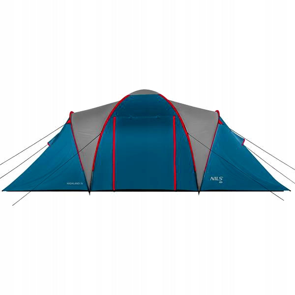 NILS NC6431 CAMPING TENT BLUE-GREY HIGHLAND IV 4 PERSON UV Manufacturer code 15-04-052