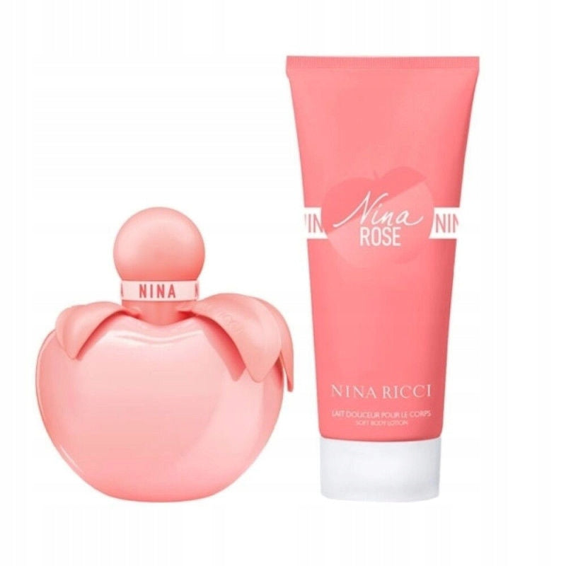 NINA RICCI gift set (eau de toilette, body lotion) Nina Rose