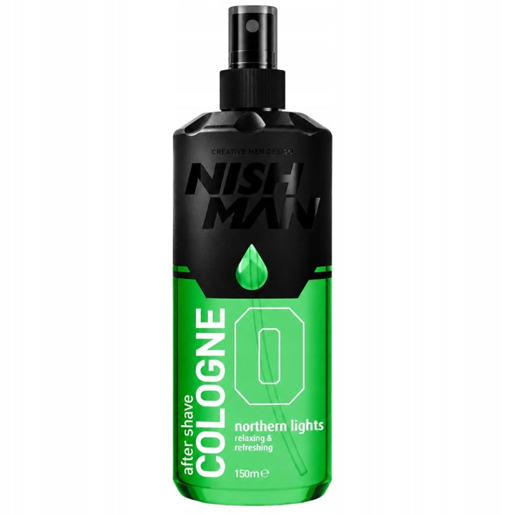 NISHMAN AFTER SHAVE EAU DE COLOGNE AFTERSHAVE SPRAY NORTHERN No. 0 400 ML Packaging status original