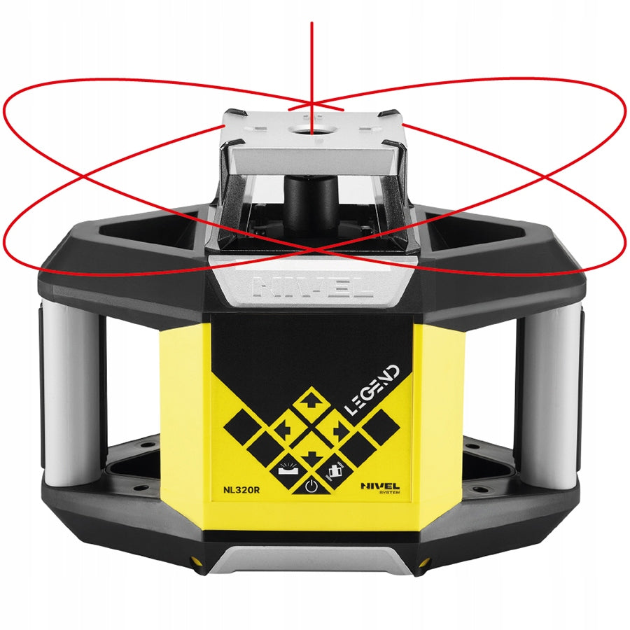 NL320R RED laser leveler 500m drops Brand Nivel System