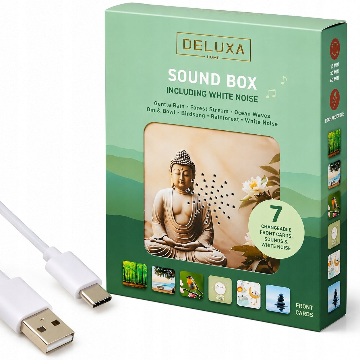 NOISE WHITE NOISE 7 SOUNDS RELAXATION FOR CHILDREN ADULT USB