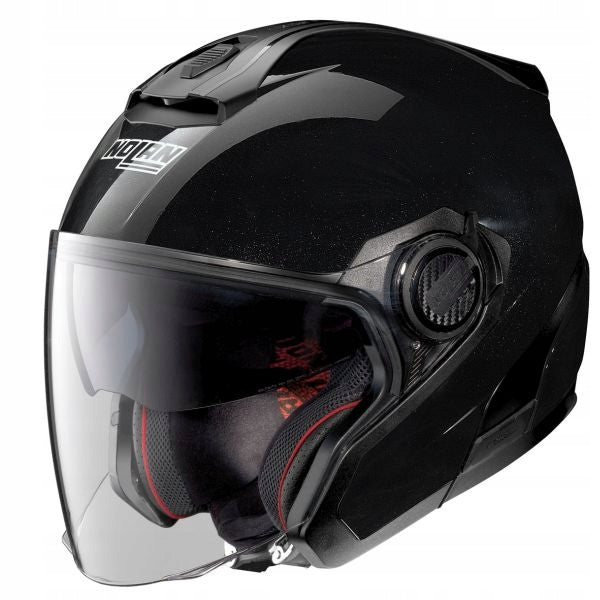 NOLAN MOTORCYCLE HELMET OPEN N40-5 06 SPECIAL N-COM 12 BLACK GLOSSY XL