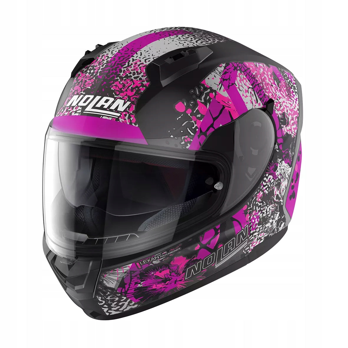 NOLAN MOTORCYCLE INTEGRAL HELMET N60-6 EUPHORE BLACK-PINK (29) - XS