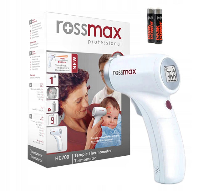 NON-CONTACT ELECTRONIC MEDICAL THERMOMETER ROSSMAX HC700 GUN