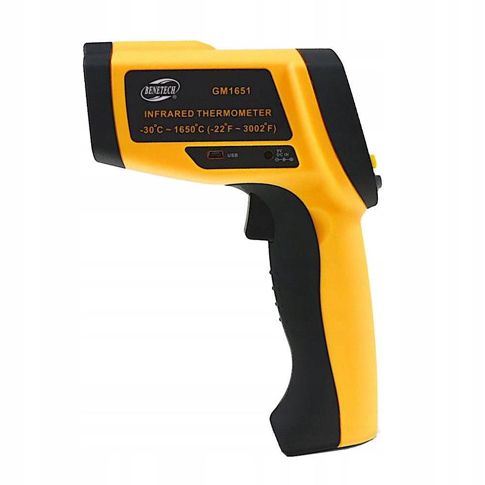 NON-CONTACT LASER PYROMETER GM1651 -50 +1650 24H Product weight with unit packaging 0.27 kg