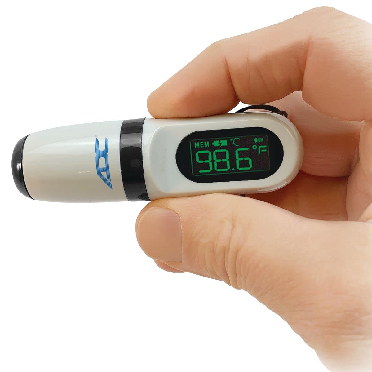 NON-CONTACT MINI INFRARED THERMOMETER ADTEMP MINI 432 + BOW Packaging status original