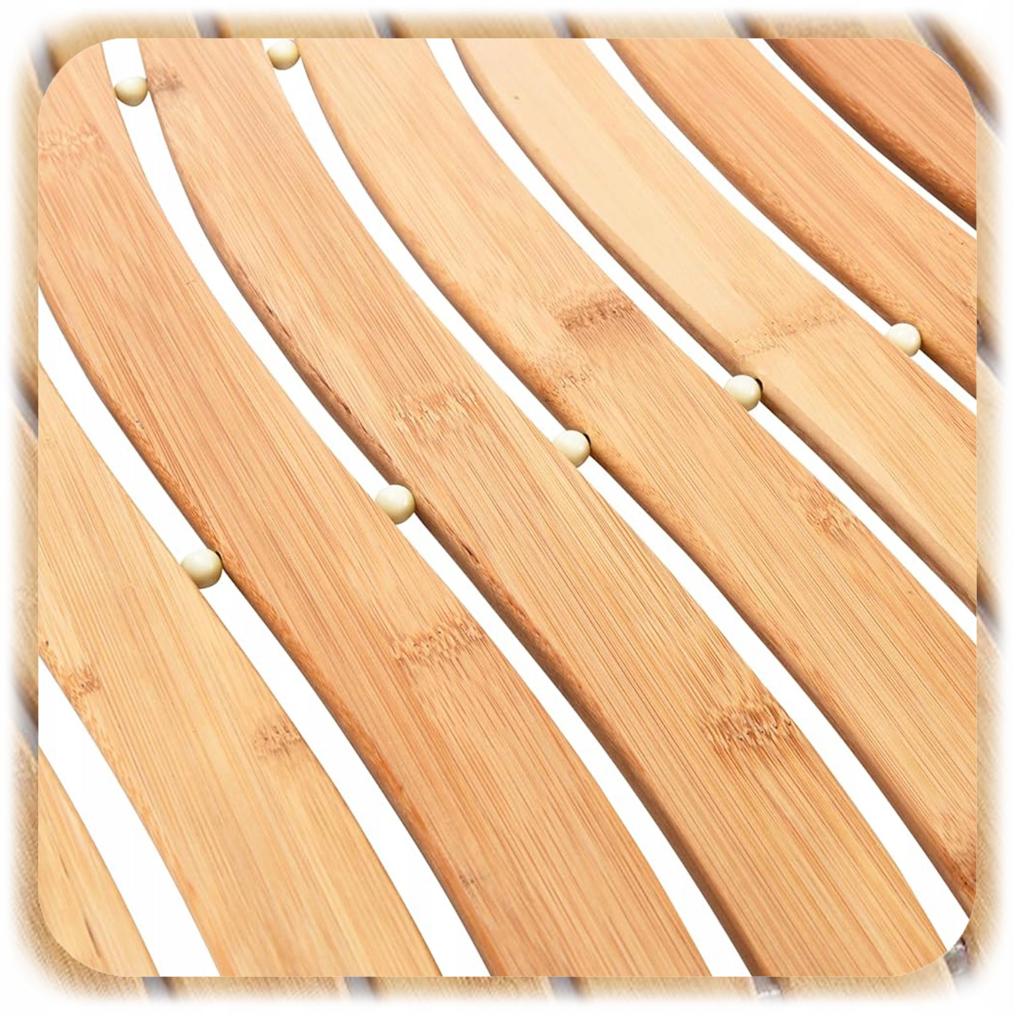 NON-SLIP BAMBOO MAT FOR BATHROOM 50x70 cm Manufacturer code 007210