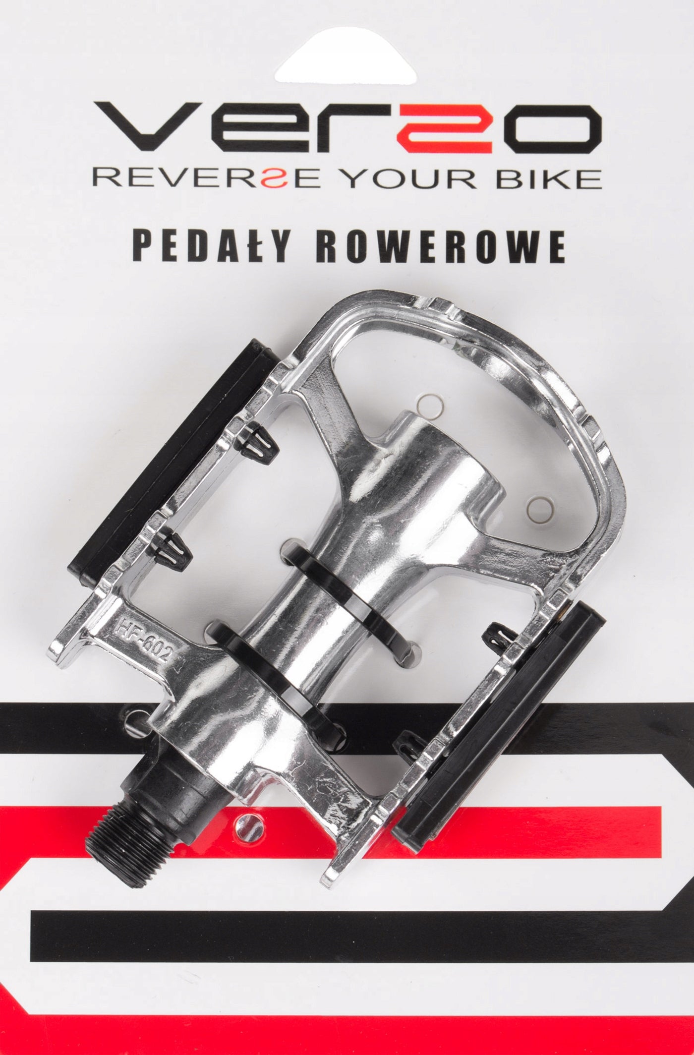NON-SLIP BICYCLE PEDALS VERSO WITH REFLECTOR Manufacturer code 220170