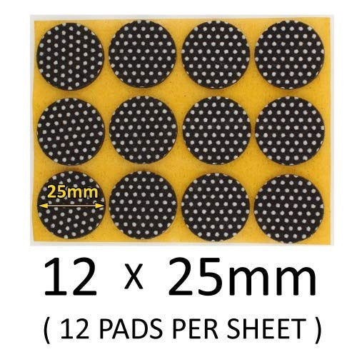 NON-SLIP FELT PADS FOR SELF-ADHESIVE FURNITURE 25MM 60PCS Manufacturer code Producent niezależny