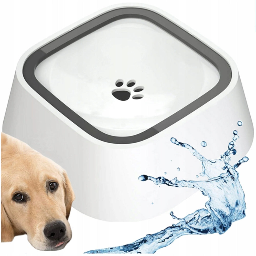 NON-SPILL WATER BOWL 1,5L SLOWING DRINKING FLOATING CAT DOG LARGE Packaging status original
