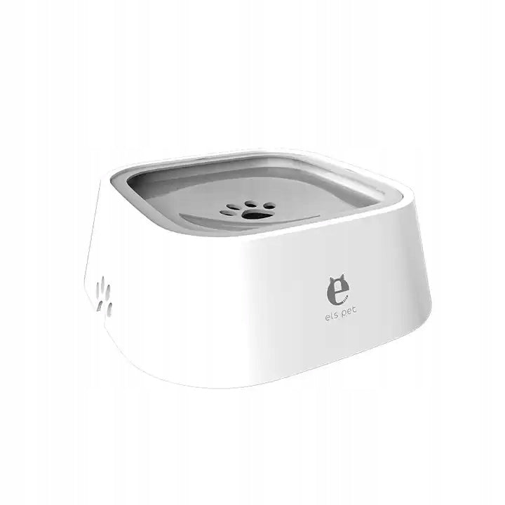 NON-SPLASH WATER BOWL FOR CAT DOG FLOATING NON-SLIP 1500ml Material made from a synthetic material