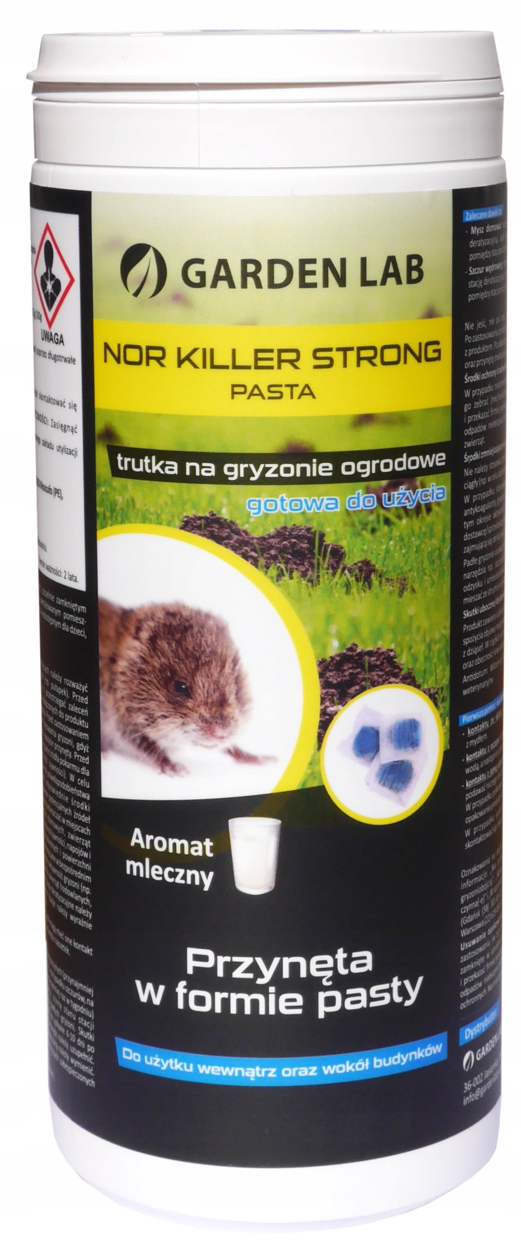 NOR KILLER STRONG POISON MOLE VOLES 150 G Brand Garden Lab