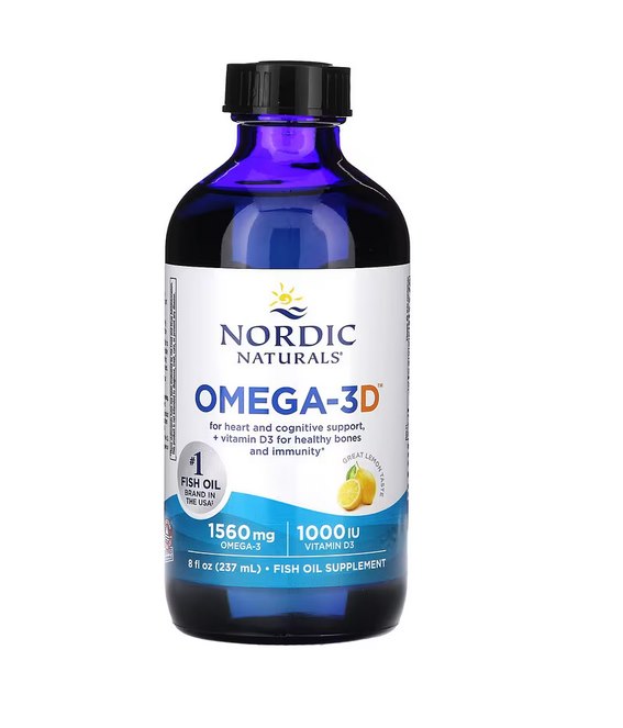 NORDIC NATURALS Omega-3D (8 fl oz)