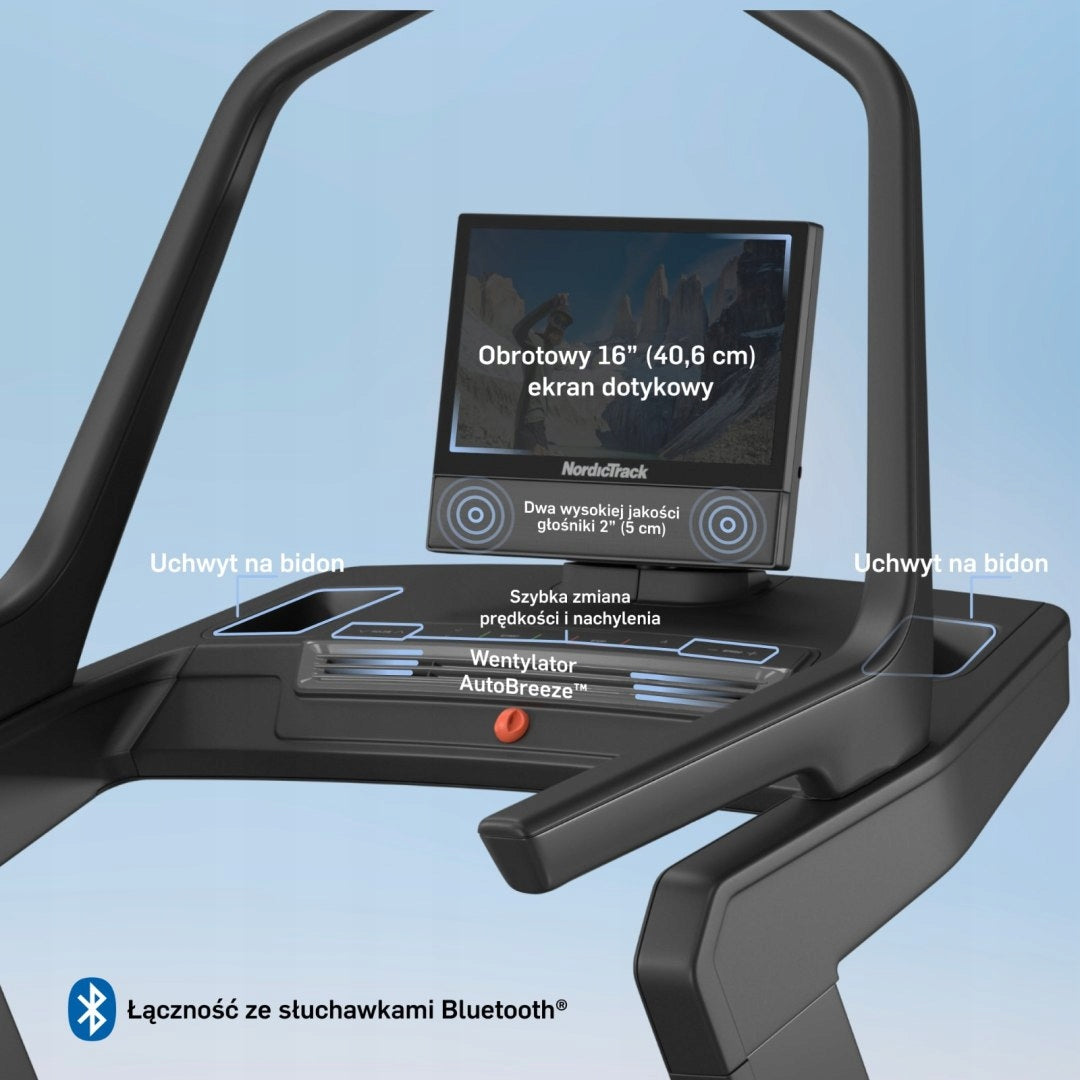 NORDICTRACK X16 treadmill – electric, home, training Manufacturer code 0043619394658