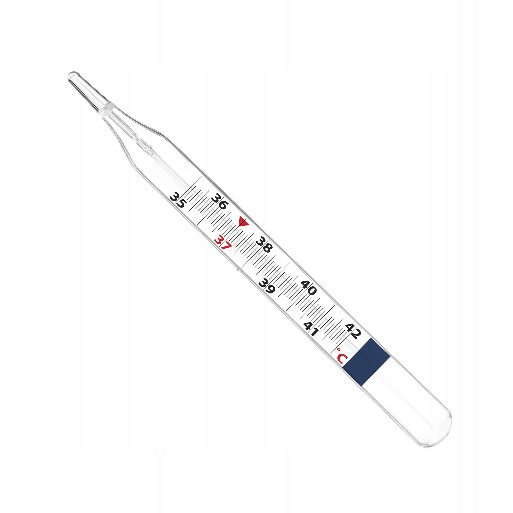 NOVAMA SIGMA MERCURY-FREE THERMOMETER IN CASE Packaging status original