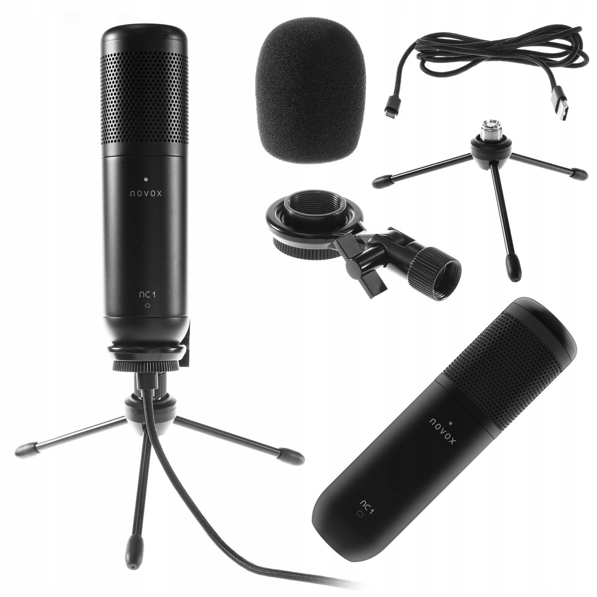 NOVOX NC1 NEW V2 GAMING COMPUTER MICROPHONE CAPACITOR USB STUDIO