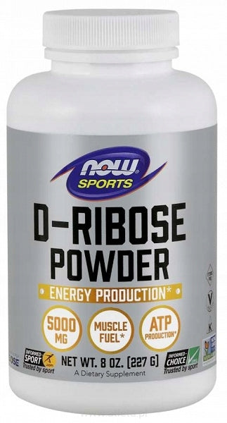 NOW D-RIBOSE POWDER 227G D-RIBOSE POWDER ATP ENERGY STRENGTH