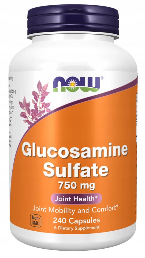 NOW FOODS Glucosamine Sulfate - Glucosamine Sulfate 750 mg (240 caps.)
