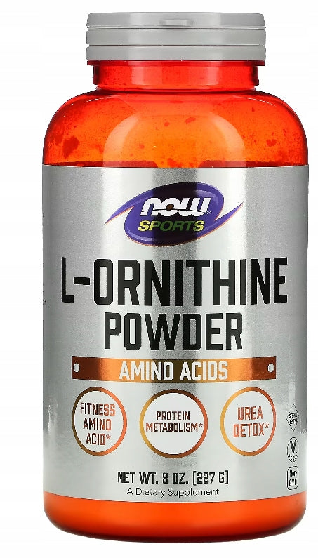 NOW FOODS L-ORNITHINE Pure POWDER 227g L-Ornithine