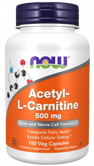 NOW Foods ACETYL L-CARNITINE ALC 500mg ALCAR CARNITINE SLIMMING 100caps EAN (GTIN) 733739000767
