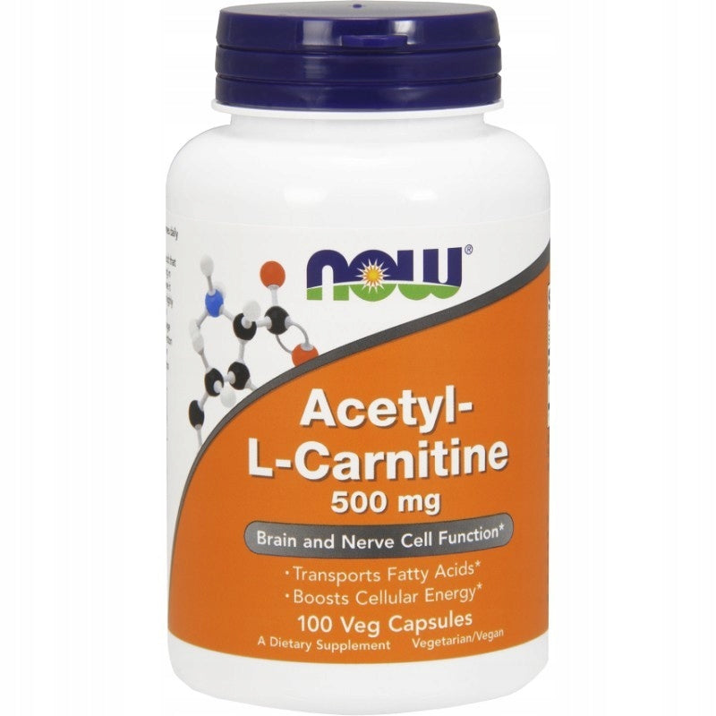 NOW Foods ACETYL L-CARNITINE ALC 500mg ALCAR CARNITINE SLIMMING 100caps Manufacturer code 733739000767