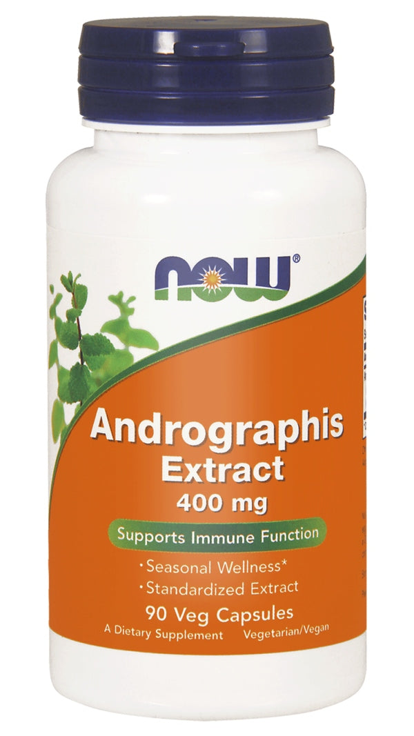 NOW Foods Andrographis Extract 400mg VEGE RESISTANCE 90caps EAN (GTIN) 733739045911