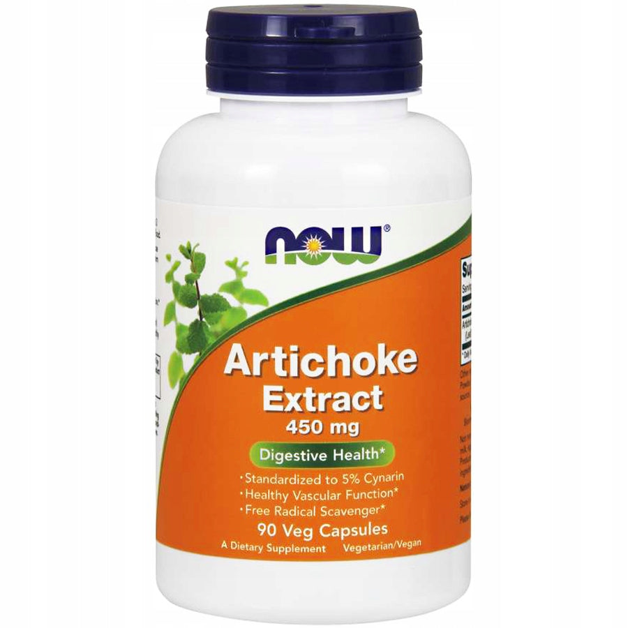 NOW Foods Artichoke Extract 450mg ARTICHOKE EXTRACT DIGESTION DETOX 90k Manufacturer code 733739045928