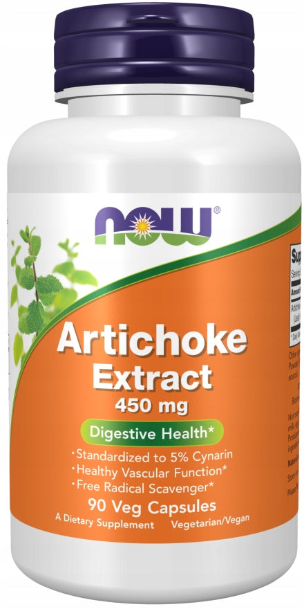 NOW Foods Artichoke Extract 450mg ARTICHOKE EXTRACT DIGESTION DETOX 90k