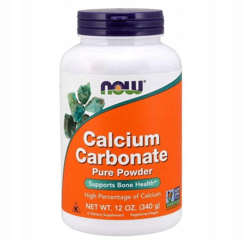 NOW Foods Calcium Carbonate CALCIUM BONE PURE POWDER 340g Manufacturer code NOW1245