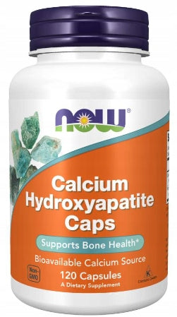 NOW Foods Calcium Hydroxyapatite Calcium PHOSPHORUS 120caps EAN (GTIN) 733739012531