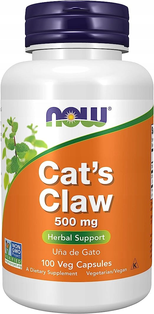 NOW Foods Cat's Claw 500 mg 100 capsules Cat's Claw
