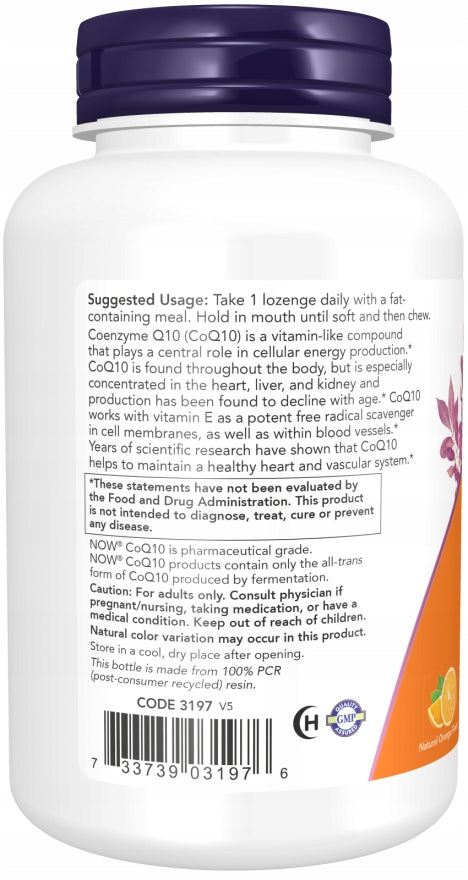 NOW Foods CoQ10 200mg Lecithin Vitamin E Coenzyme Q10 ANTIOXIDANT HEART 90k Weight 150 g