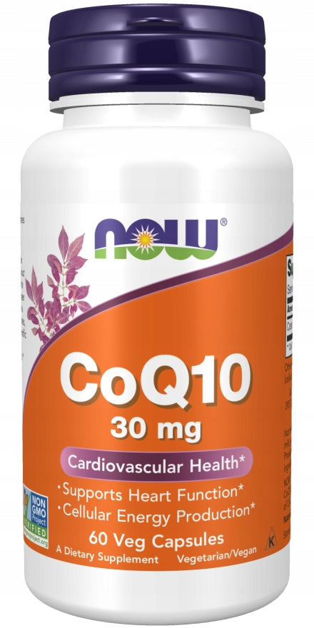 NOW Foods Coenzyme Q10 30 mg 60 capsules