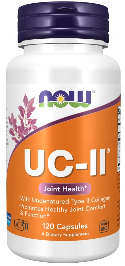 NOW Foods Collagen Type 2 UC-II 40mg 120 capsules for joints Muscle Bones
