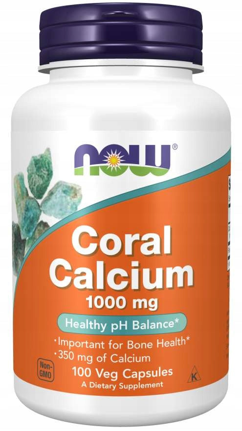 NOW Foods Coral Calcium 1000mg CORAL CALCIUM 100k