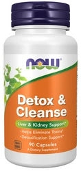 NOW Foods Detox Cleanse milk thistle dandelion 90 capsules