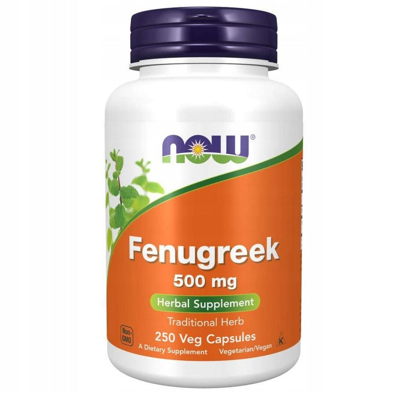NOW Foods Fenugreek 500mg FENUGREEK EXTRACT vege kaps
