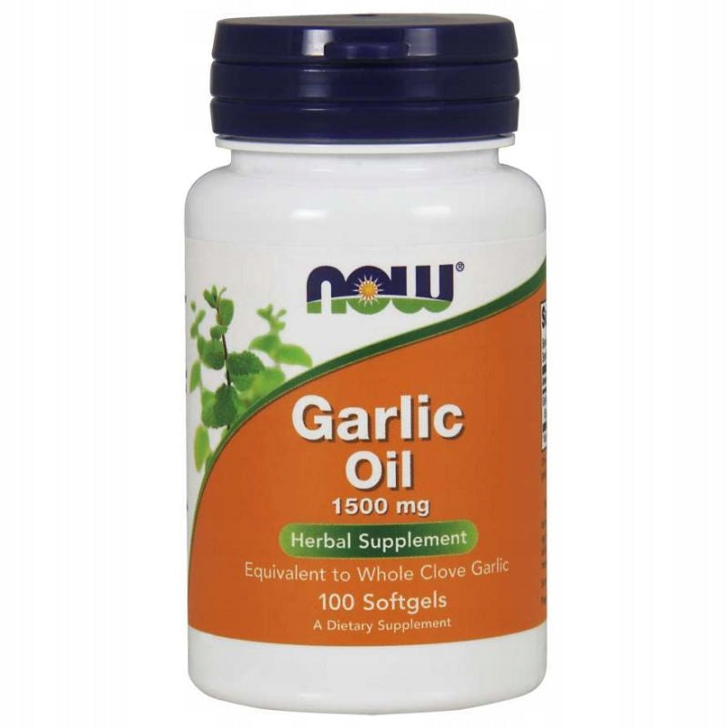 NOW Foods Garlic Oil 1500mg Garlic Oil Concentrate Resistance 100 SGELS. Brand Now foods