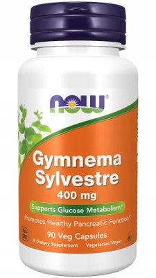NOW Foods Gymnema Sylvestre 400mg GURMAR GYMNEMIC ACID METABOLISM 90k Brand Now foods