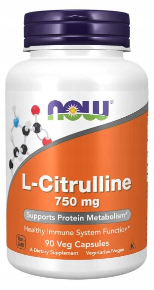 NOW Foods L-Citrulline 750mg Citrulline AMINO ACIDS PUMP 90k EAN (GTIN) 733739000835