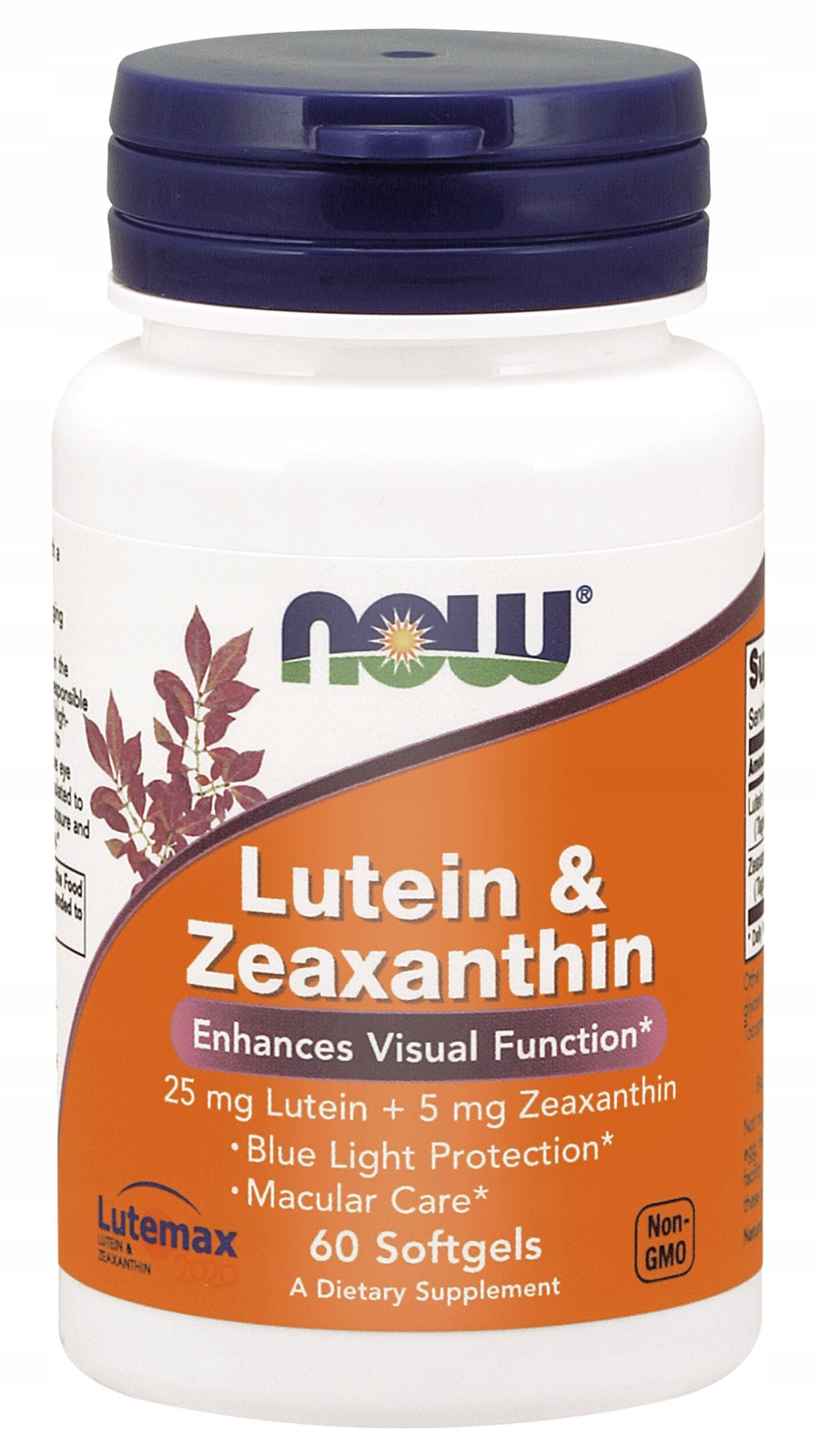 NOW Foods Lutein & Zeaxanthin EYES LUTEIN ZEAXANTHIN 60k Manufacturer code ZDR000728